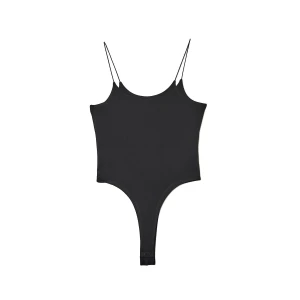 Zdjęcie produktu Cropp - Czarne body na ramiączkach - czarny