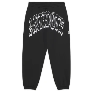 Cropp - Czarne dresowe joggery z aplikacją - czarny