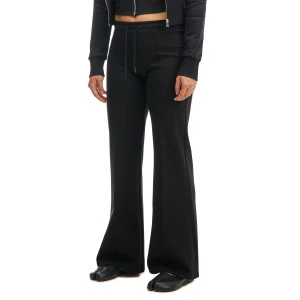 Cropp - Czarne dresowe spodnie flare - czarny