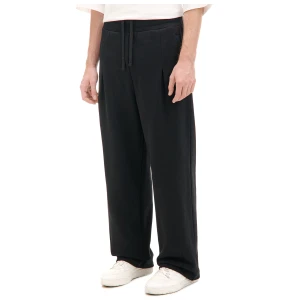 Cropp - Czarne dresy wide leg - czarny