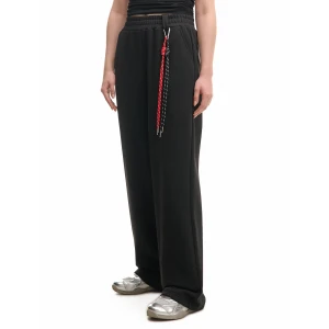 Cropp - Czarne dresy z zawieszką - czarny