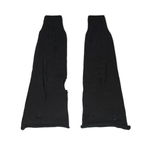 Cropp - Czarne getry ocieplacze - czarny