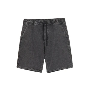 Cropp - Czarne jeansowe szorty z efektem sprania - czarny