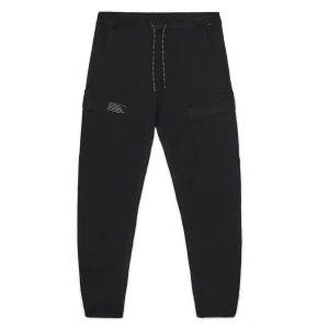 Cropp - Czarne jeansy jogger z kieszeniami cargo - czarny