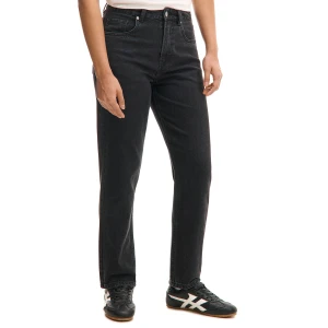 Cropp - Czarne jeansy mom - czarny