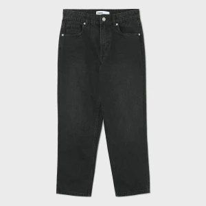 Cropp - Czarne jeansy mom PETITE - czarny