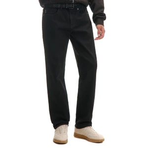 Cropp - Czarne jeansy regular z acid wash - czarny