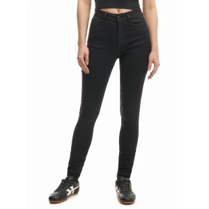 Cropp - Czarne jeansy skinny TALL - czarny