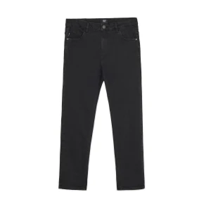 Cropp - Czarne jeansy skinny z efektem sprania - czarny