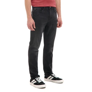 Cropp - Czarne jeansy slim fit - czarny