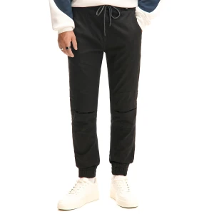 Cropp - Czarne jeansy slim jogger - czarny