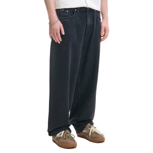 Cropp - Czarne jeansy super baggy - czarny