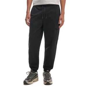 Cropp - Czarne joggery regular z kieszeniami cargo - czarny