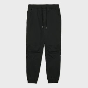 Cropp - Czarne joggery slim - czarny