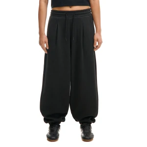 Cropp - Czarne joggery z wysokim stanem - czarny