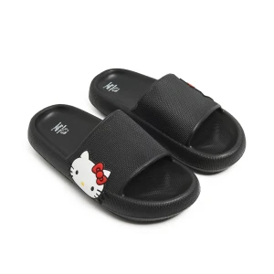 Cropp - Czarne klapki z motywem Hello Kitty - czarny