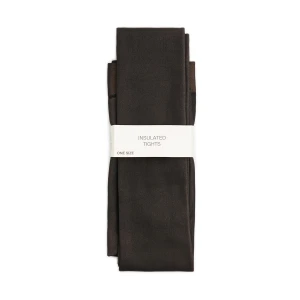 Cropp - Czarne ocieplane rajstopy - czarny