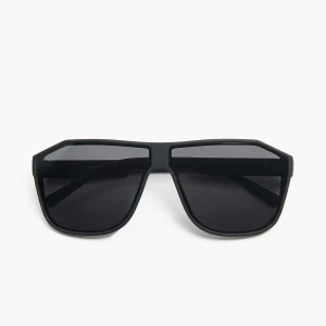 Cropp - Czarne okulary przeciwsłoneczne - czarny