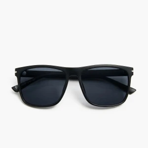 Cropp - Czarne okulary przeciwsłoneczne - czarny