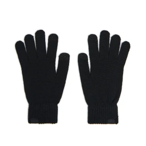 Cropp - Czarne rękawiczki basic - czarny
