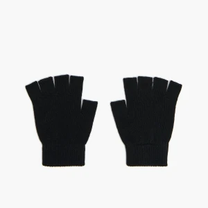 Cropp - Czarne rękawiczki mitenki - czarny