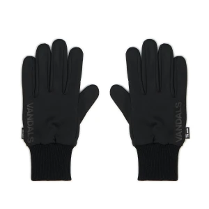 Cropp - Czarne rękawiczki z napisem vandals - czarny