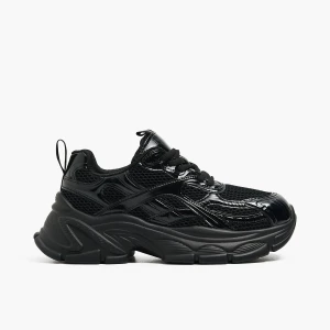 Cropp - Czarne sneakersy chunky - czarny
