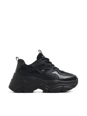 Cropp - Czarne sneakersy - czarny