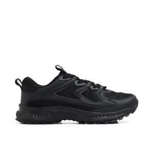 Cropp - Czarne sneakersy z odblaskowymi detalami - czarny