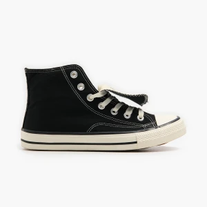 Cropp - Czarne sneakersy za kostkę - czarny