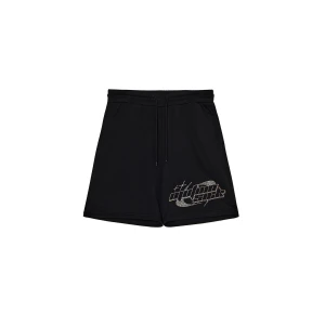 Cropp - Czarne spodenki z cekinową aplikacją - czarny