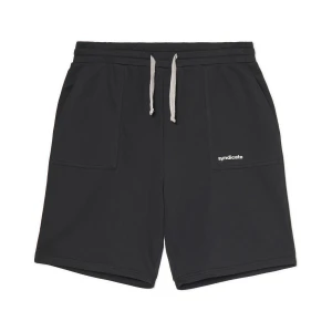 Cropp - Czarne spodenki z dużymi kieszeniami - czarny