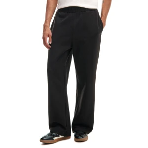 Cropp - Czarne spodnie dresowe straight - czarny