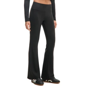 Cropp - Czarne spodnie flare - czarny