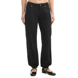 Cropp - Czarne spodnie jogger - czarny