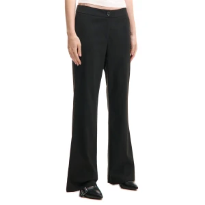 Cropp - Czarne spodnie straight fit - czarny