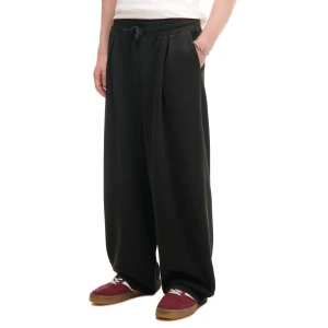 Cropp - Czarne spodnie wide leg - czarny