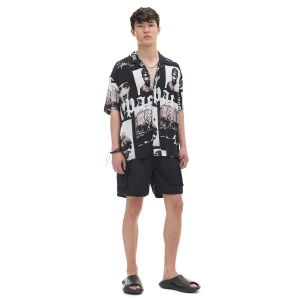 Cropp - Czarne szorty kąpielowe - czarny