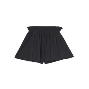 Cropp - Czarne szorty z wysokim stanem - czarny