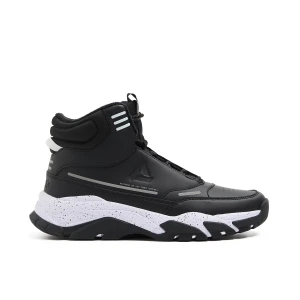 Cropp - Czarne wysokie sneakersy na zimę - czarny