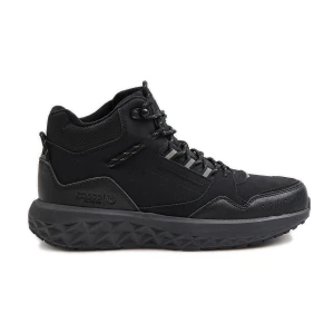 Cropp - Czarne zimowe sneakersy za kostkę - czarny