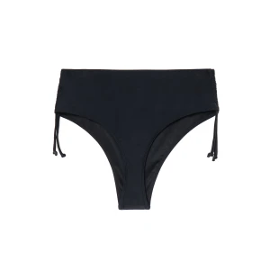 Cropp - Czarny dół od bikini z wiązaniami - czarny