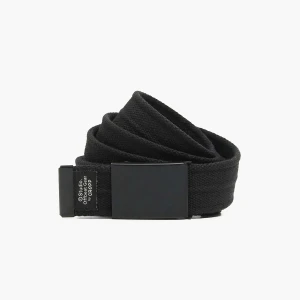 Cropp - Czarny parciany pasek z klamrą - czarny