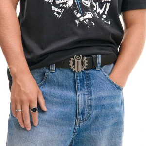 Cropp - Czarny pasek do spodni Arcane - czarny