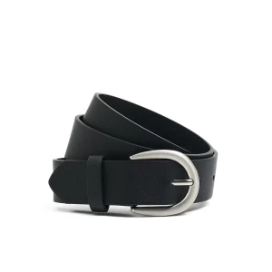 Cropp - Czarny pasek z klamrą - czarny