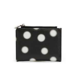 Cropp - Czarny portfel w kropki - wielobarwny