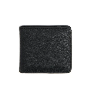 Cropp - Czarny portfel z imitacji skóry - czarny