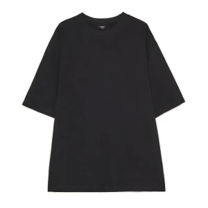 Cropp - Czarny T-shirt basic - czarny