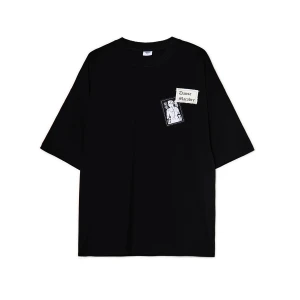Zdjęcie produktu Cropp - Czarny T-shirt z aplikacjami - czarny