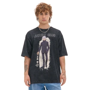 Zdjęcie produktu Cropp - Czarny T-shirt z Jujutsu Kaisen - czarny